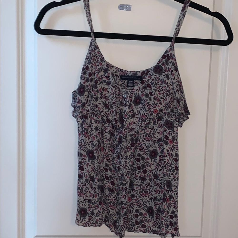 AE floral tank